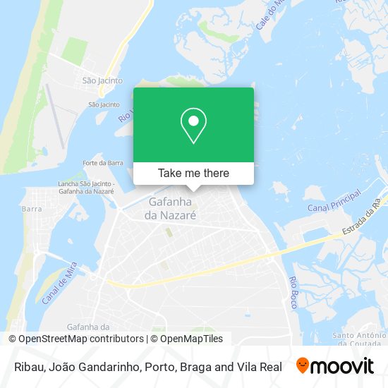 Ribau, João Gandarinho map