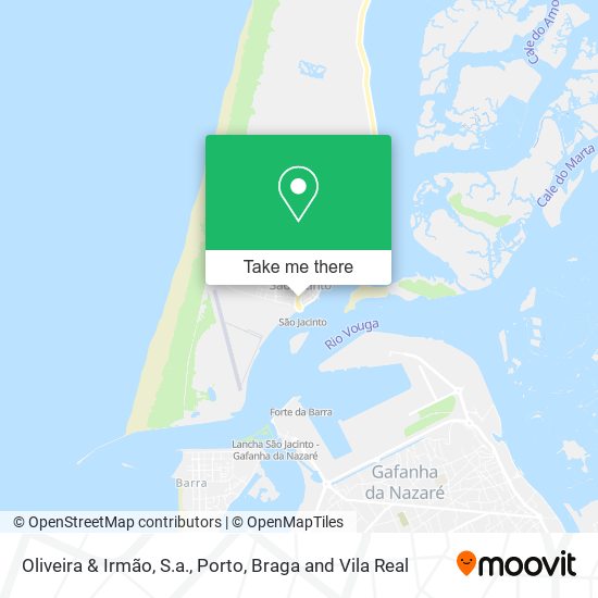 Oliveira & Irmão, S.a. mapa