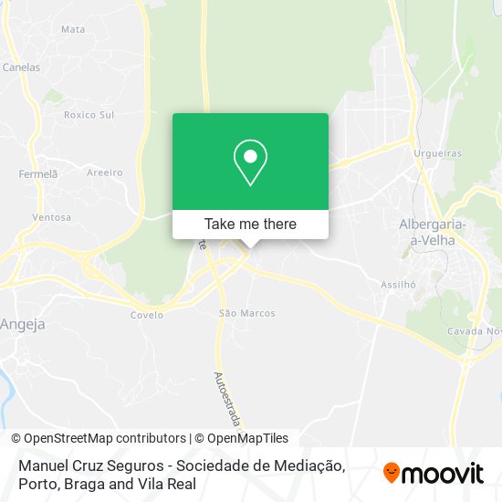 Manuel Cruz Seguros - Sociedade de Mediação map