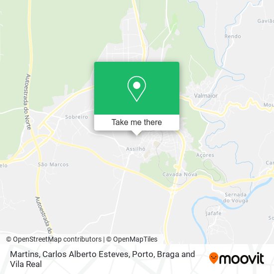 Martins, Carlos Alberto Esteves mapa