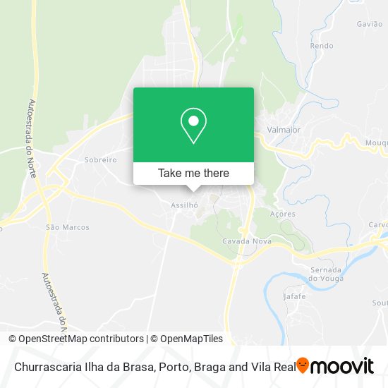 Churrascaria Ilha da Brasa mapa