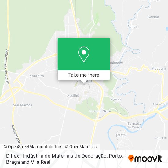 Diflex - Indústria de Materiais de Decoração map