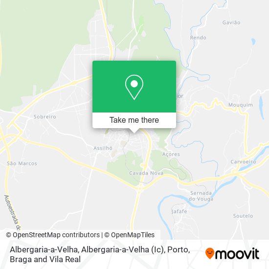 Albergaria-a-Velha, Albergaria-a-Velha (Ic) map