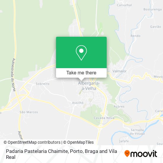 Padaria Pastelaria Chaimite map
