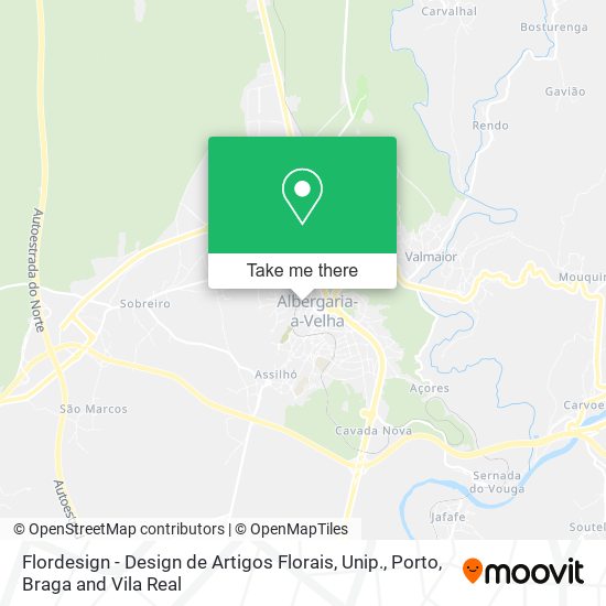 Flordesign - Design de Artigos Florais, Unip. map