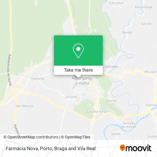 Farmácia Nova mapa