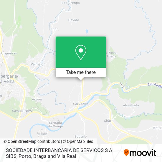 SOCIEDADE INTERBANCARIA DE SERVICOS S A SIBS map