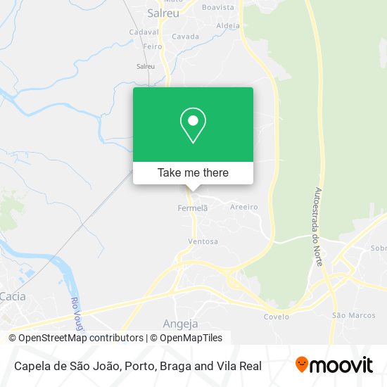 Capela de São João map