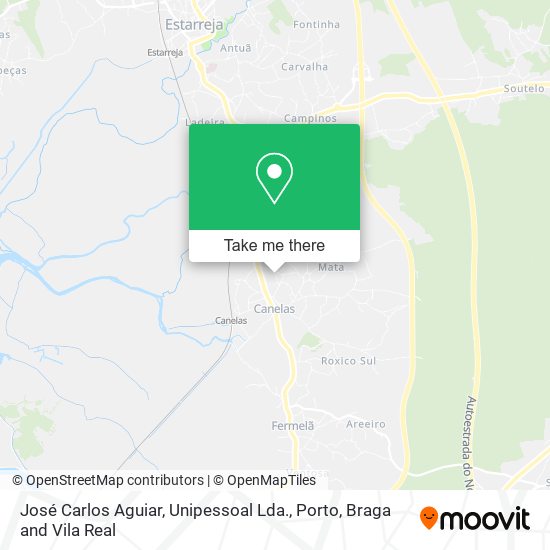 José Carlos Aguiar, Unipessoal Lda. mapa