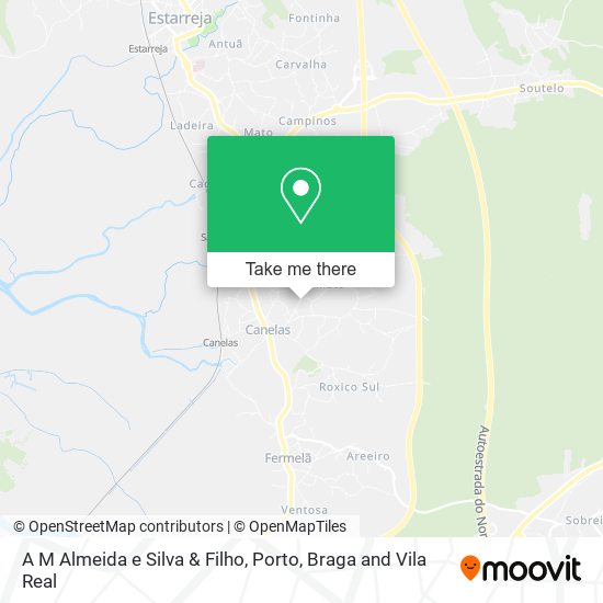 A M Almeida e Silva & Filho mapa