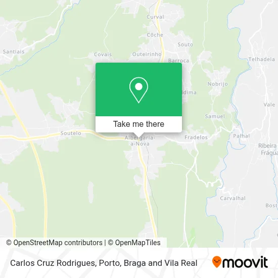 Carlos Cruz Rodrigues map
