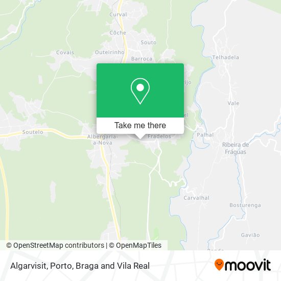 Algarvisit map