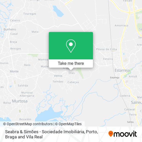 Seabra & Simões - Sociedade Imobiliária mapa