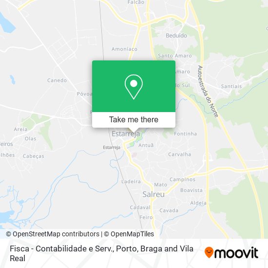 Fisca - Contabilidade e Serv. mapa