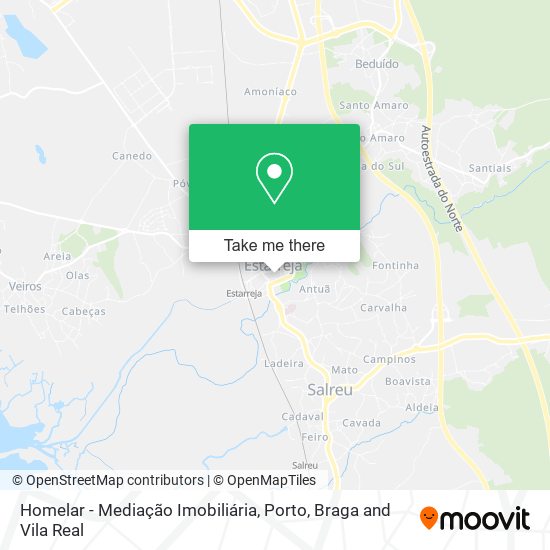 Homelar - Mediação Imobiliária mapa