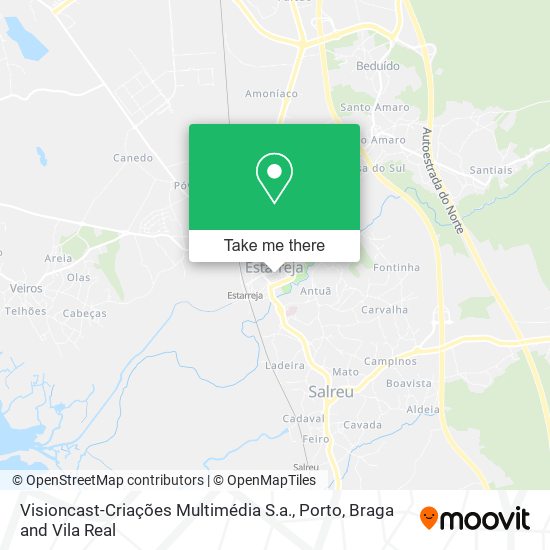 Visioncast-Criações Multimédia S.a. map