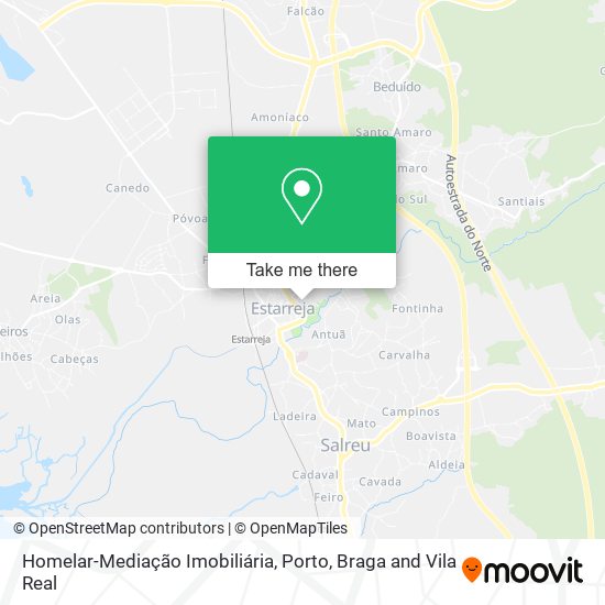 Homelar-Mediação Imobiliária mapa