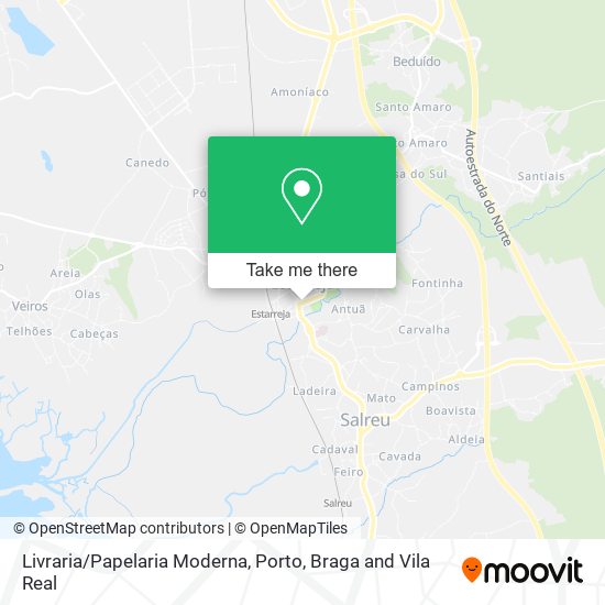 Livraria/Papelaria Moderna map