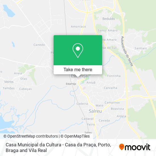 Casa Municipal da Cultura - Casa da Praça map