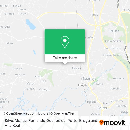 Silva, Manuel Fernando Queirós da map