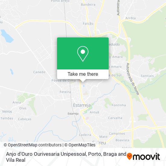 Anjo d'Ouro Ourivesaria Unipessoal map