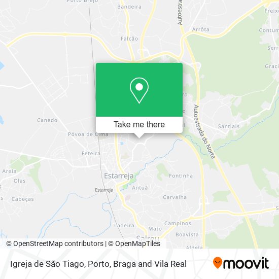 Igreja de São Tiago map