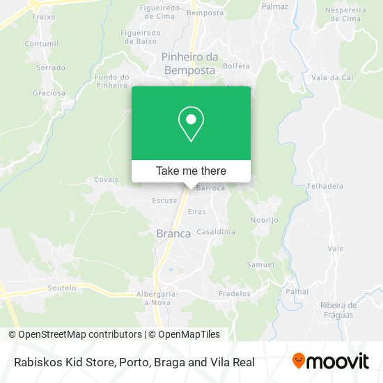 Rabiskos Kid Store mapa