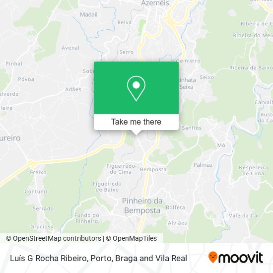 Luís G Rocha Ribeiro map