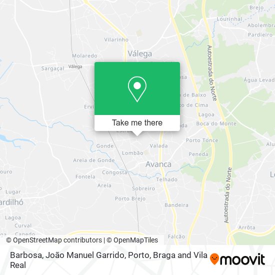 Barbosa, João Manuel Garrido map