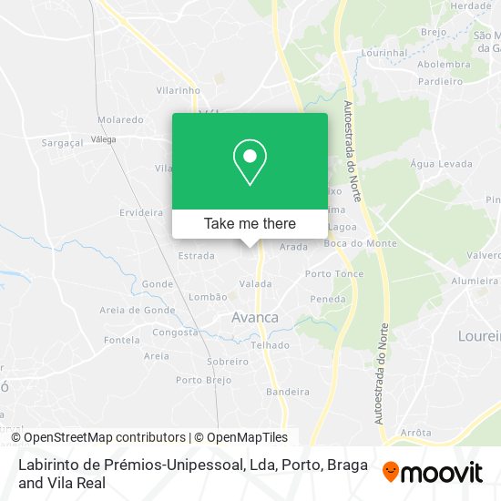 Labirinto de Prémios-Unipessoal, Lda mapa