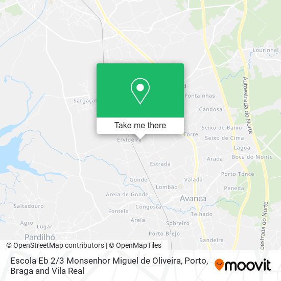 Escola Eb 2 / 3 Monsenhor Miguel de Oliveira map