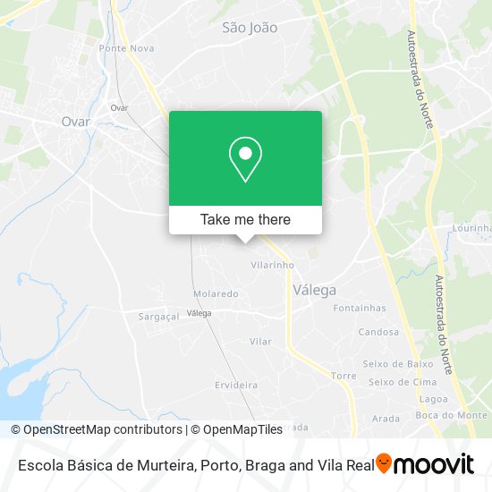 Escola Básica de Murteira map