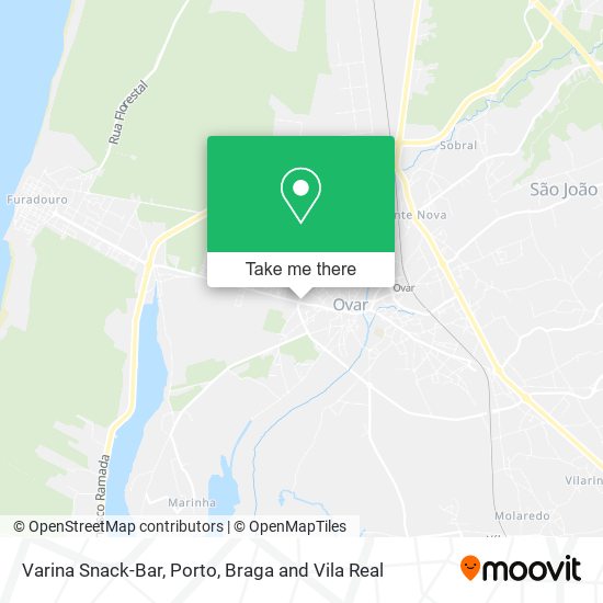 Varina Snack-Bar map