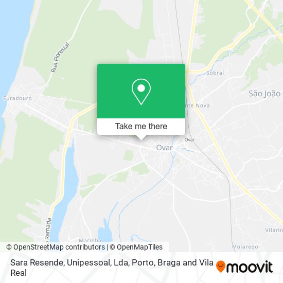 Sara Resende, Unipessoal, Lda mapa