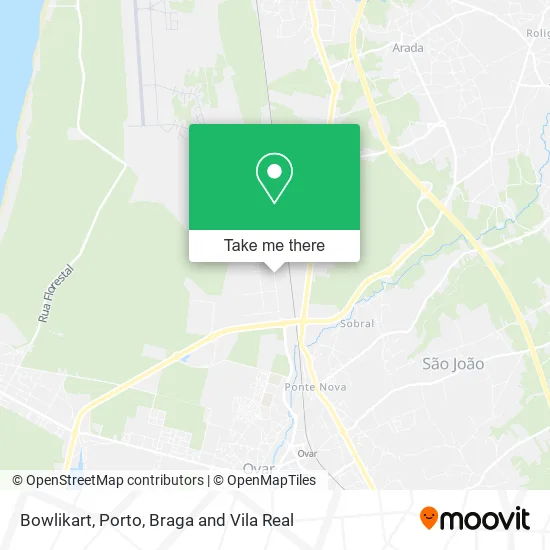 Bowlikart map