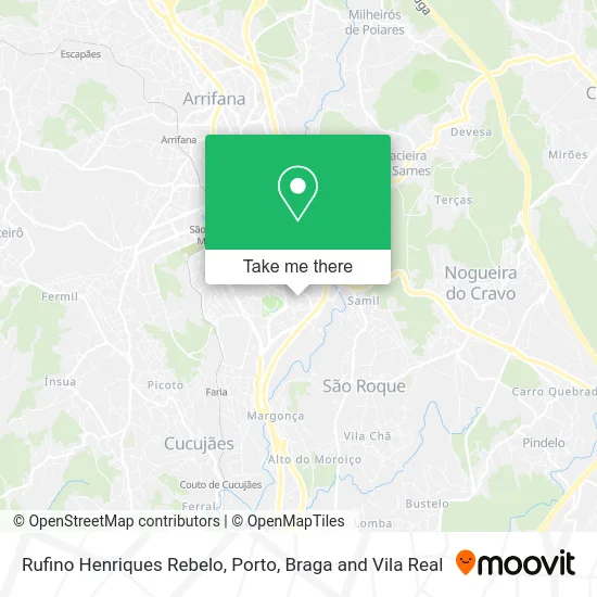 Rufino Henriques Rebelo map