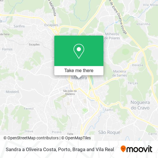 Sandra a Oliveira Costa map