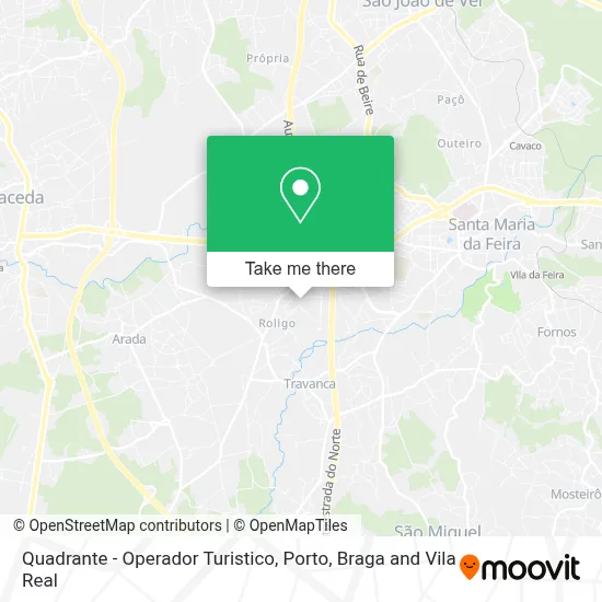 Quadrante - Operador Turistico map