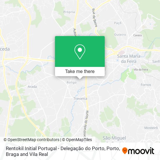 Rentokil Initial Portugal - Delegação do Porto map