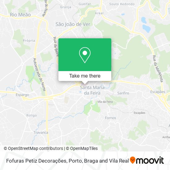 Fofuras Petiz Decorações map