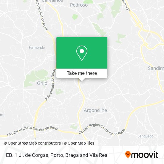 EB. 1 Ji. de Corgas mapa