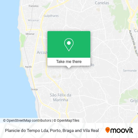 Planicìe do Tempo Lda map