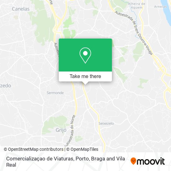 Comercializaçao de Viaturas mapa