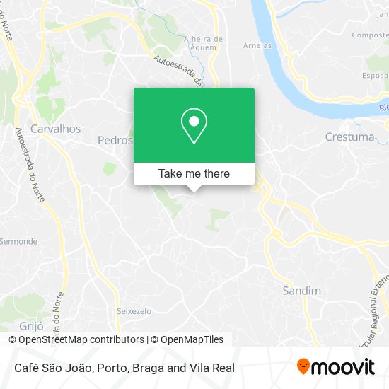 Café São João map
