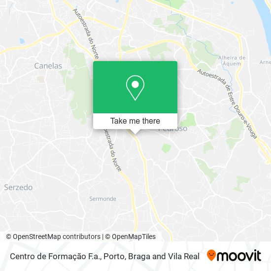 Centro de Formação F.a. map