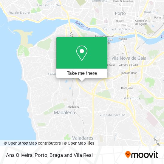 Ana Oliveira map