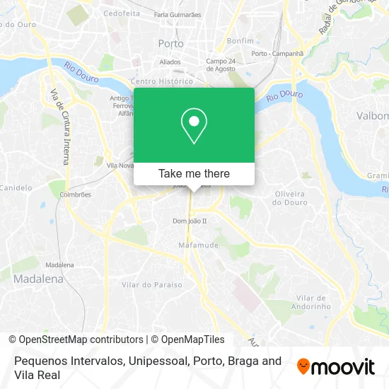 Pequenos Intervalos, Unipessoal map