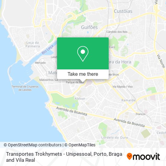 Transportes Trokhymets - Unipessoal map