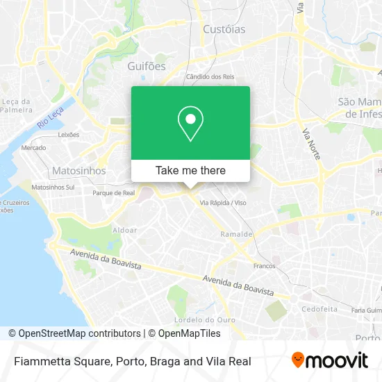 Piazza Fiammetta map