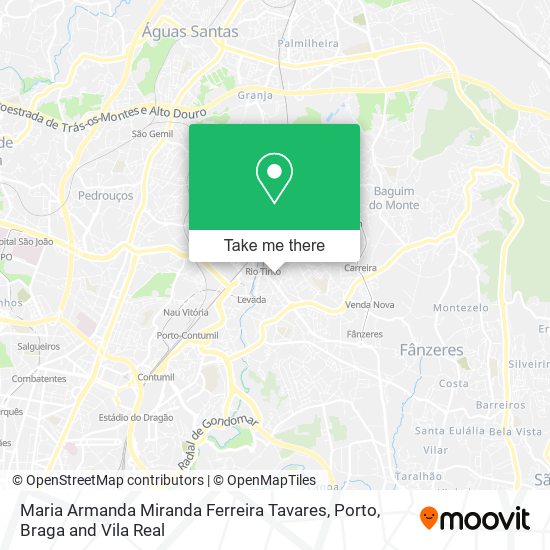 Maria Armanda Miranda Ferreira Tavares map
